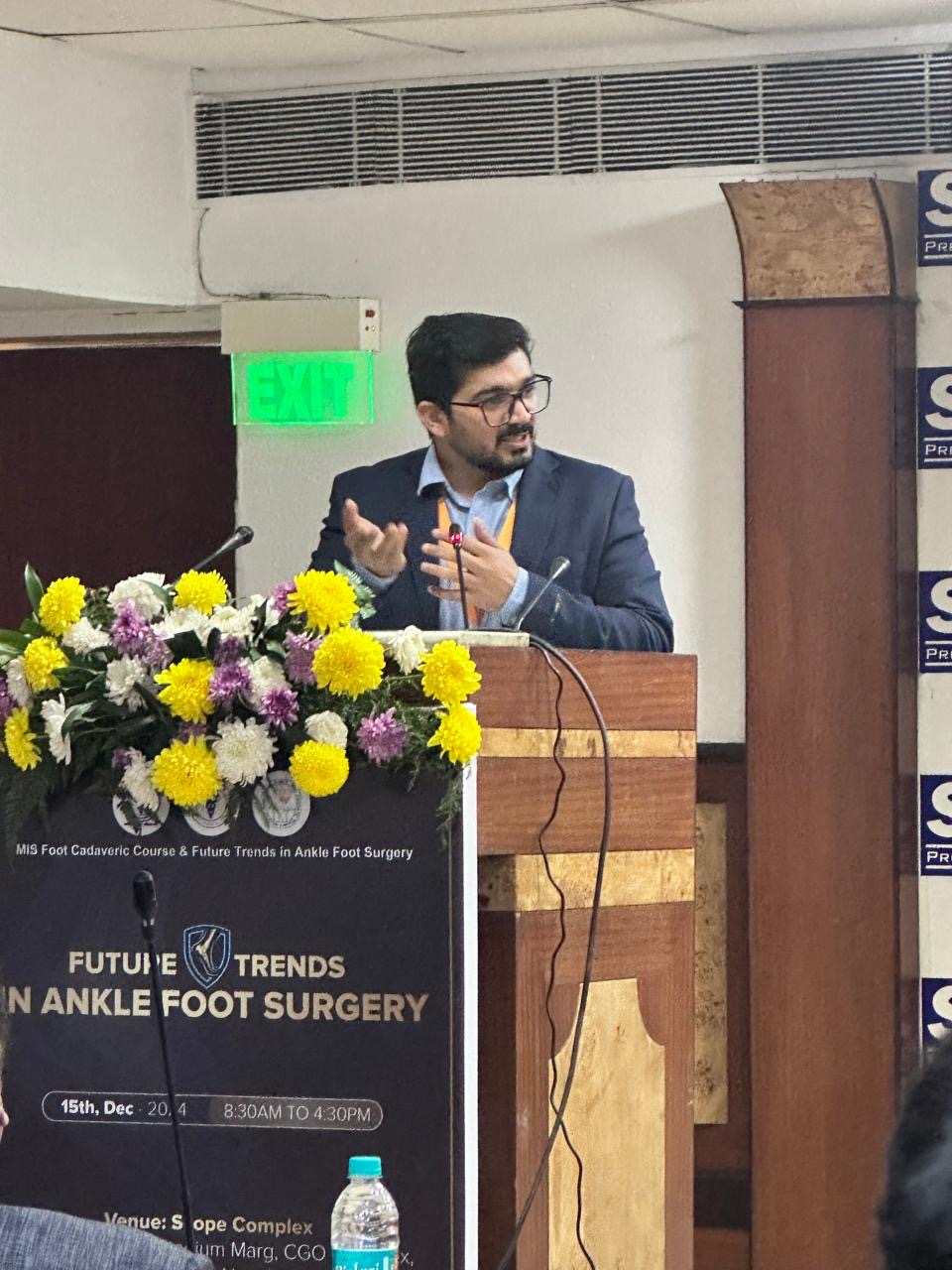 Speaking at Future Trends in Ankle Foot Surgery