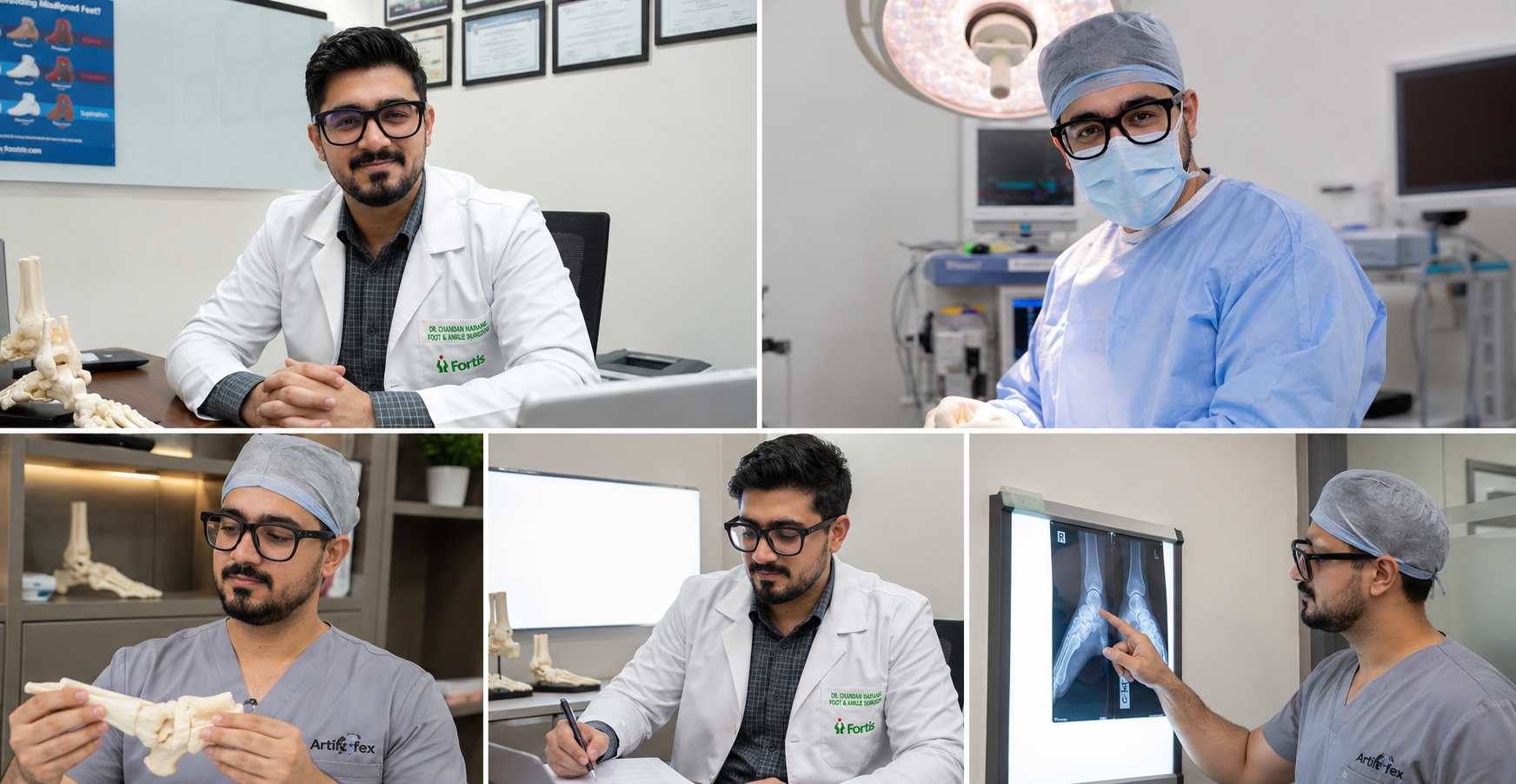 Dr. Chandan Narang — clinic, OT and consultation